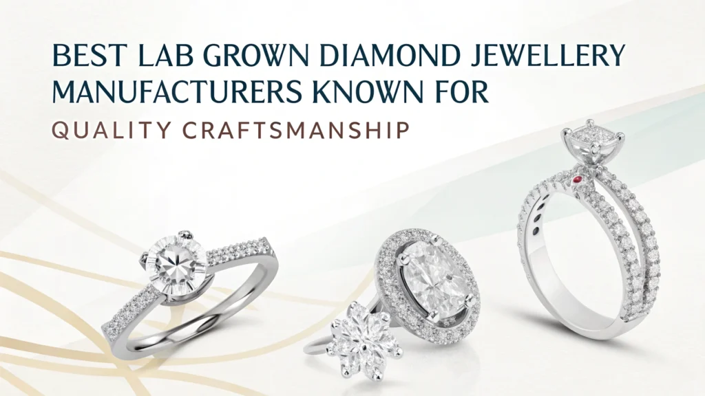 Best Lab Grown Diamond Jewellery Manufacturers Known for Quality Craftsmanship