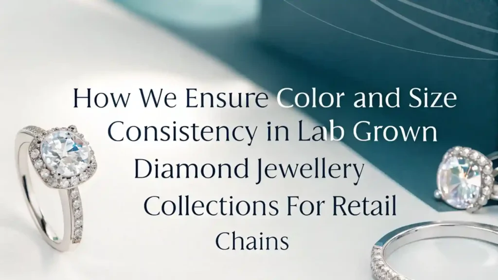 How We Ensure Color and Size Consistency in Lab Grown Diamond Jewellery Collections for Retail Chains
