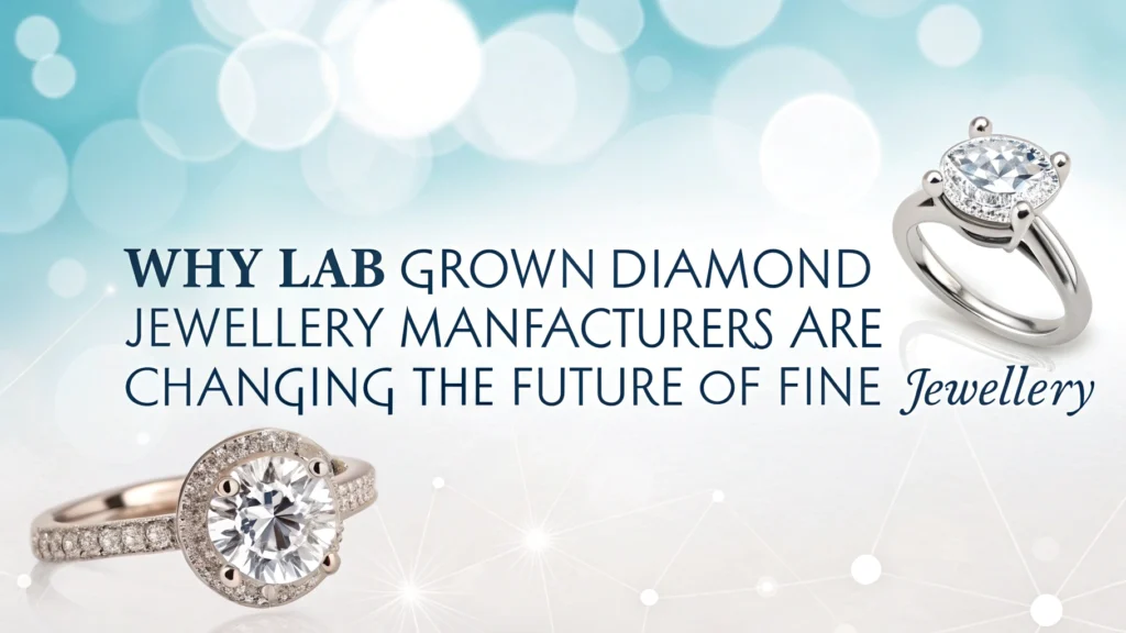 Why Lab Grown Diamond Jewellery Manufacturers Are Changing the Future of Fine Jewellery