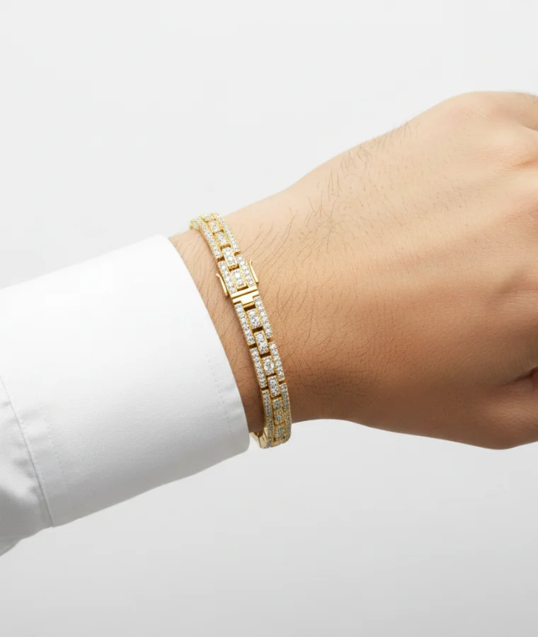 mens diamond Bracelets