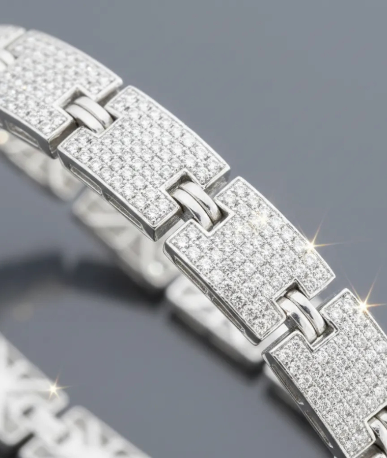mens diamond Bracelets
