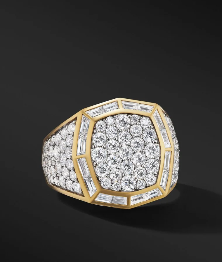 Mens Natural Diamond Anniversary Rings