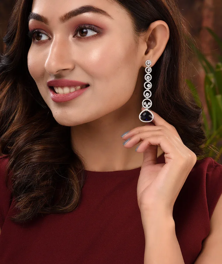 womens diamond earrings