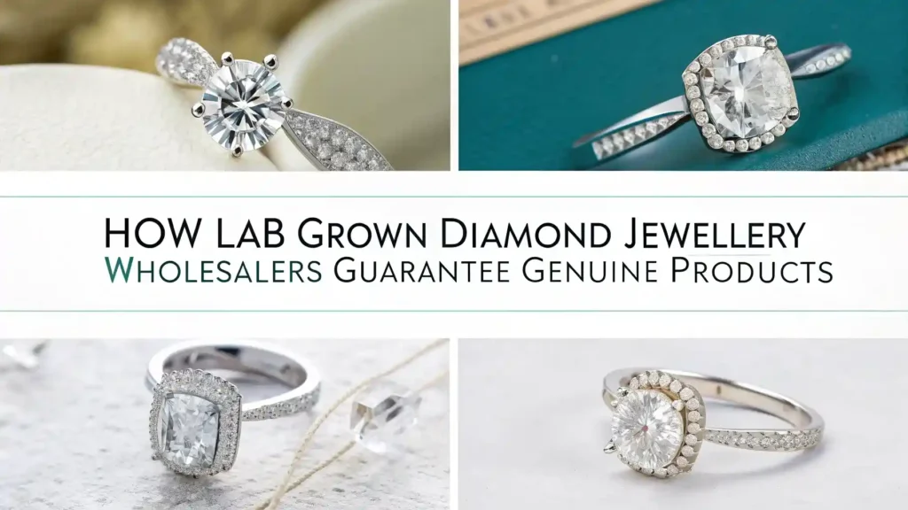 How Lab Grown Diamond Jewellery Wholesalers Guarantee Genuine Products