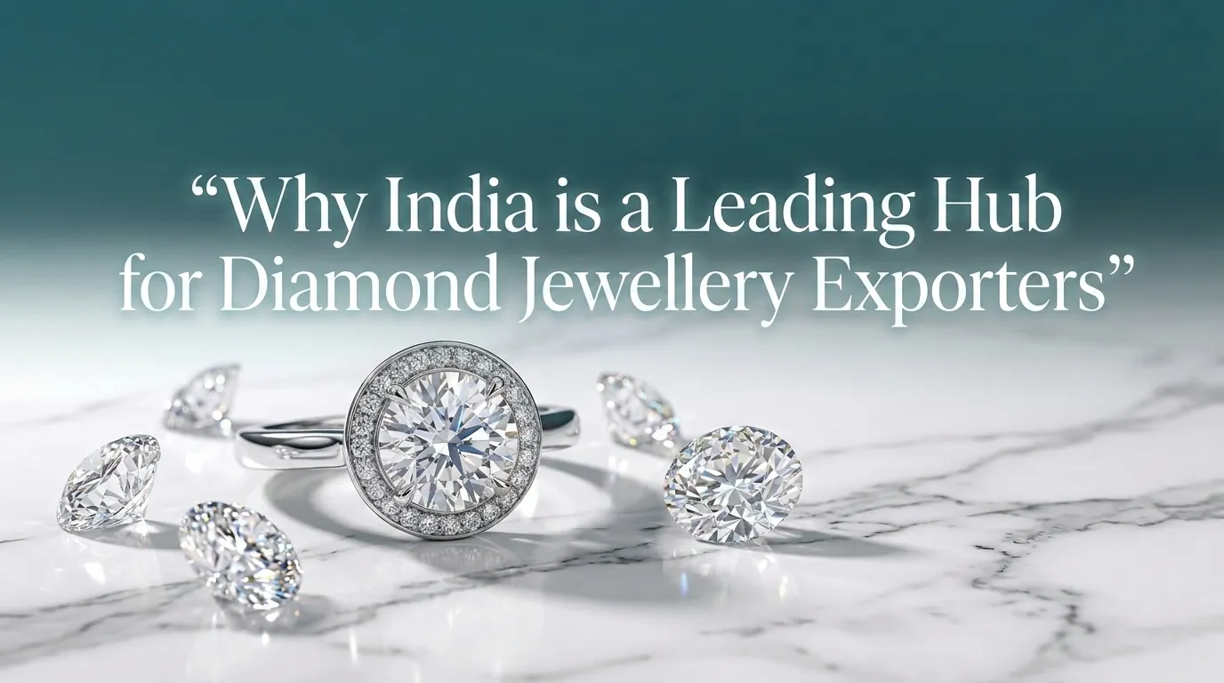 Why India is a Leading Hub for Diamond Jewellery Exporters