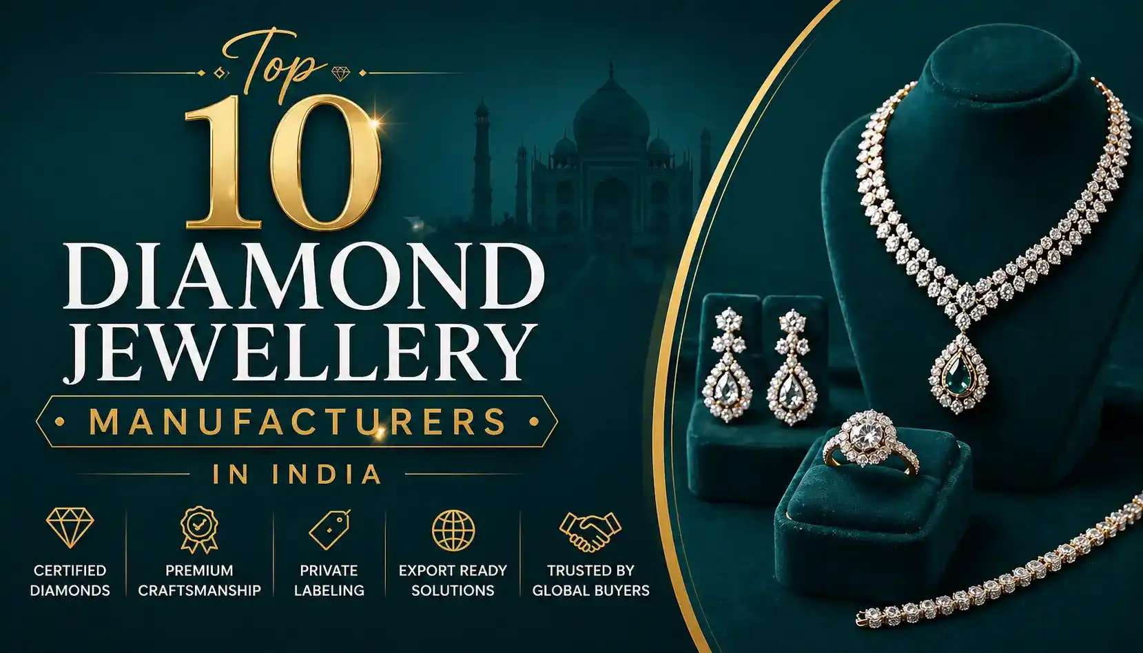 Top 10 Diamond Jewellery Manufacturers in India