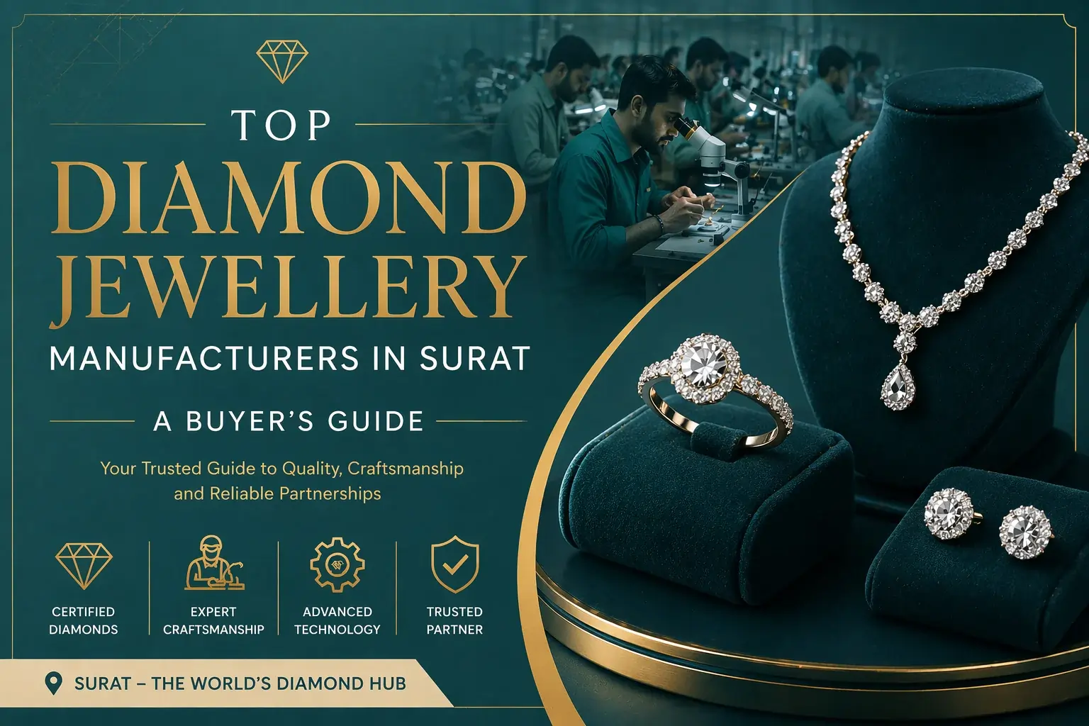 Top Diamond Jewellery Manufacturers in Surat-A Buyers Guide
