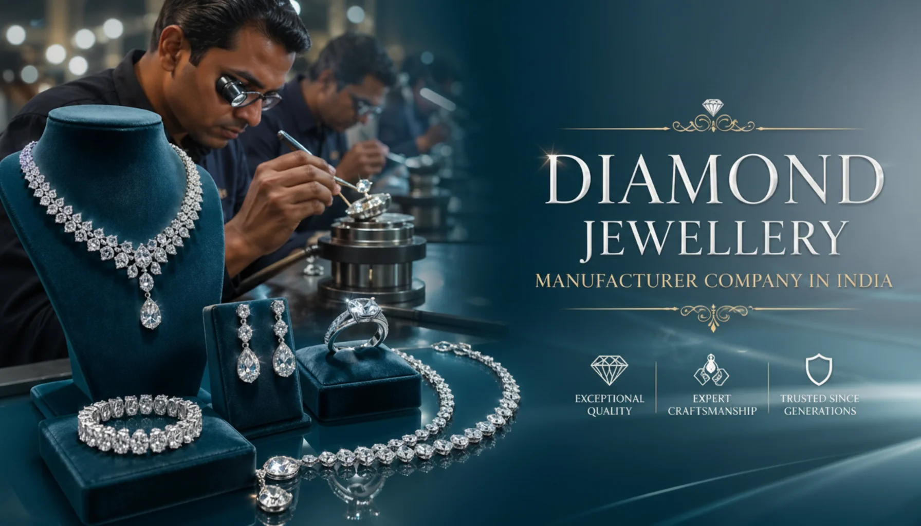 Diamond Jewellery Manufacturer Company in India