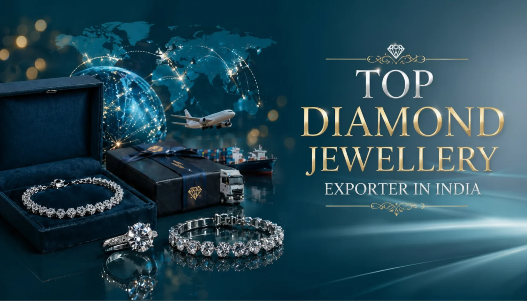 Top Diamond Jewellery Exporter in India