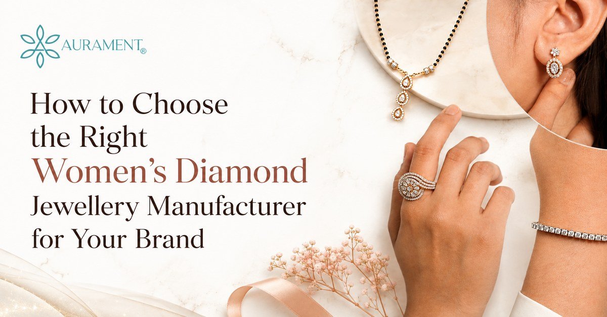 How to Choose the Right Women's Diamond Jewellery Manufacturer for Your Brand